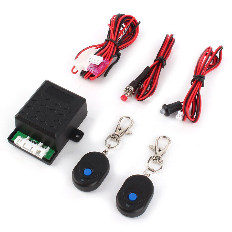 12V Auto Car Alarm Immobilizer 