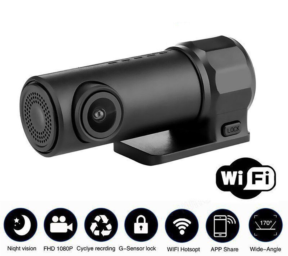 Mini Car DVR Wi-Fi 1080P Full HD Dash Cam Video Recorder