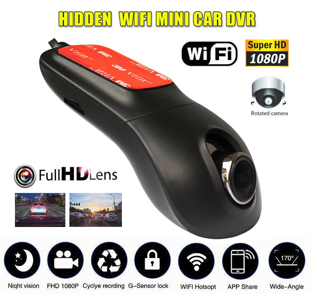 1080P Full HD WiFi Dash Cam Auto DVR Dash Camera