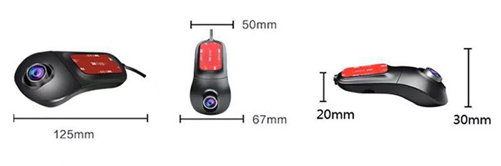 1080P Full HD WiFi Dash Cam Auto DVR Dash Camera