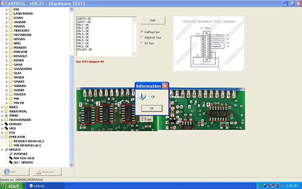 V8.21 CARPROG software