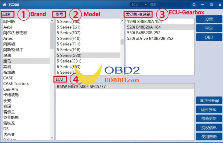 CG FC200 ECU Programmer Full Version