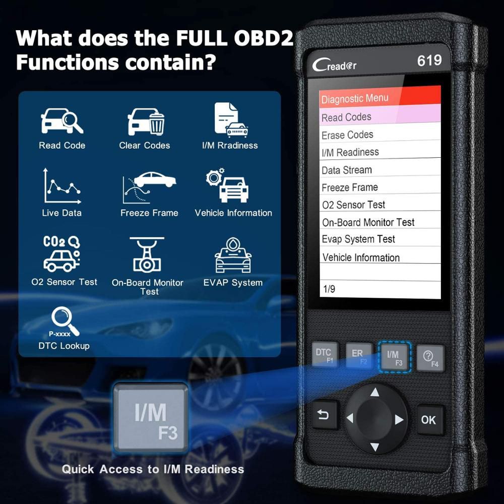 Launch CR619 OBD2 Scanner