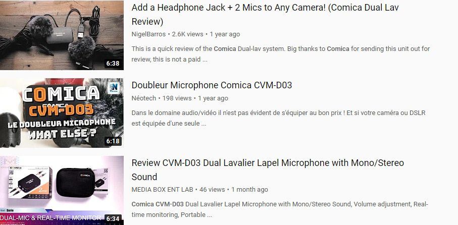 CVM-D03 Dual Lavalier 