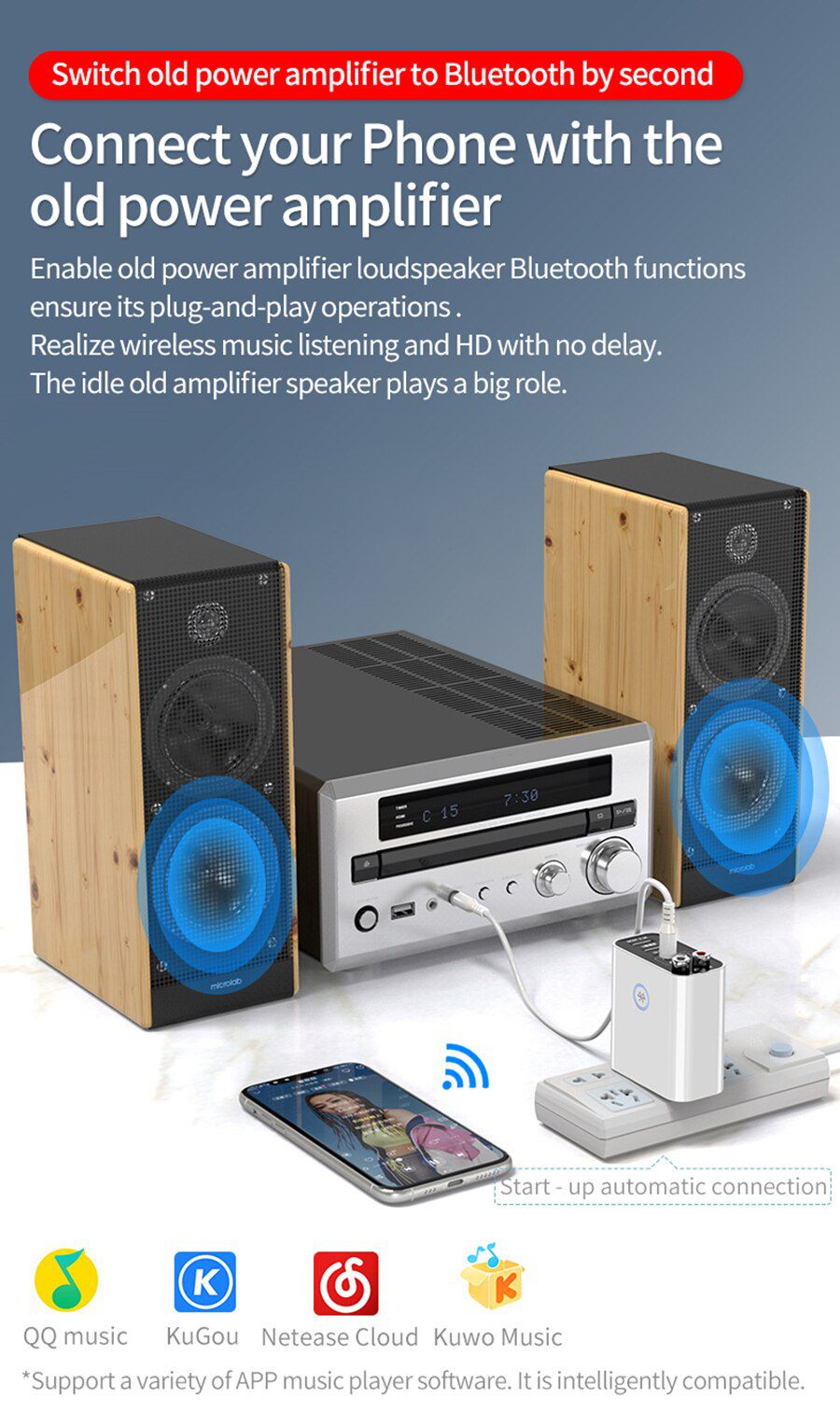 Bluetooth 5.0 Audio Receiver 