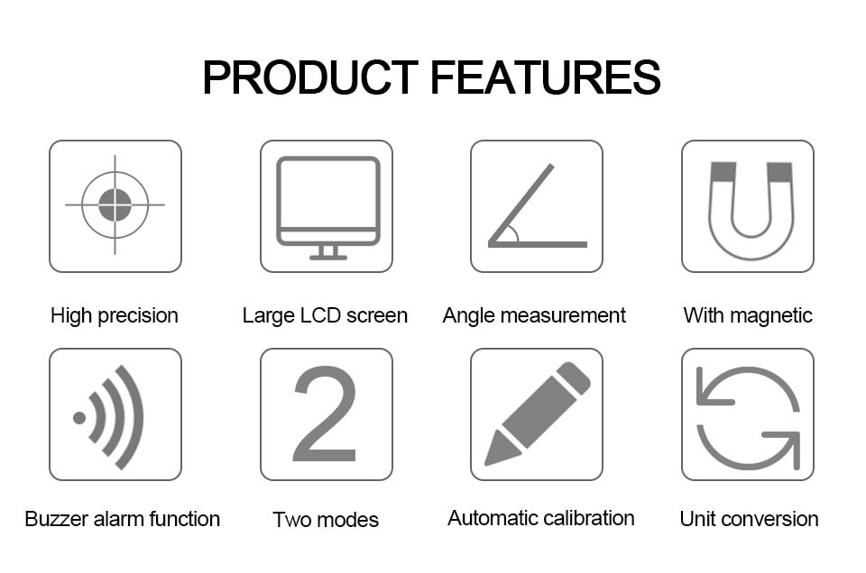 DXL360 DXL360S Dual axis Digital Angle Protractor 