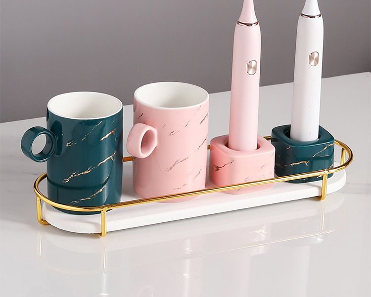 Ceramic Electric Toothbrush Gravity Holder 