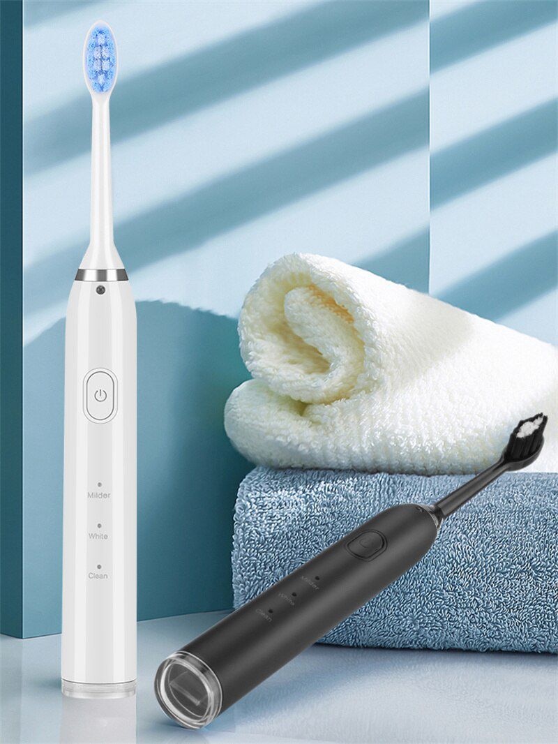 Electric Toothbrush Ultrasonic Teeth Cleaner 