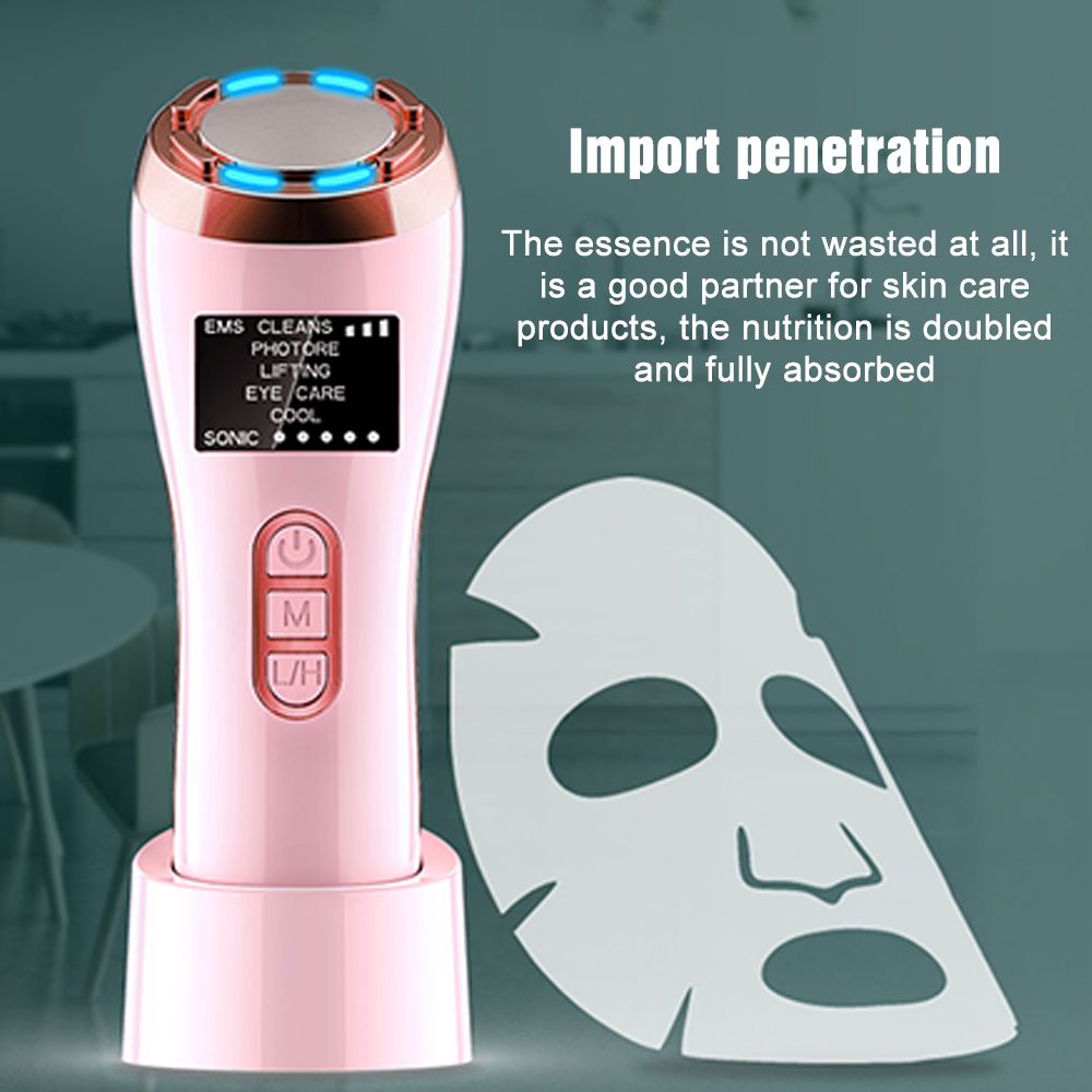 Hot Cool EMS Facial Lifting Massager 