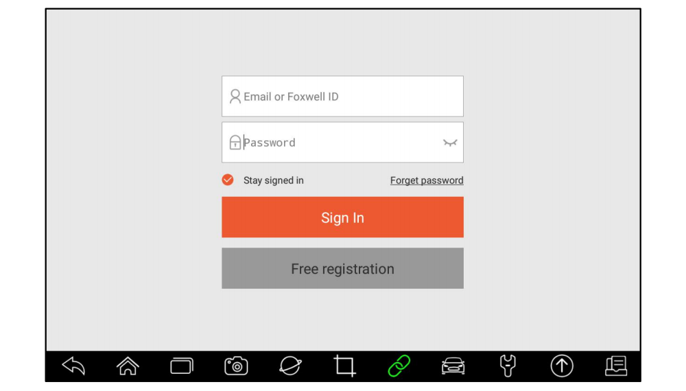 Foxwell GT60 Register 