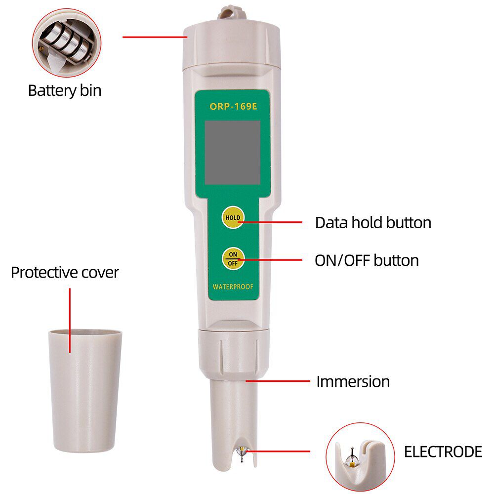 ORP-169E Waterproof ORP/Redox Meter