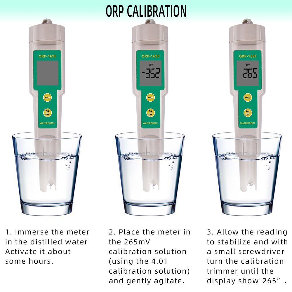 ORP-169E Waterproof ORP/Redox Meter