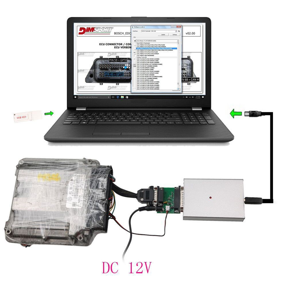 KTM BENCH ECU Programmer