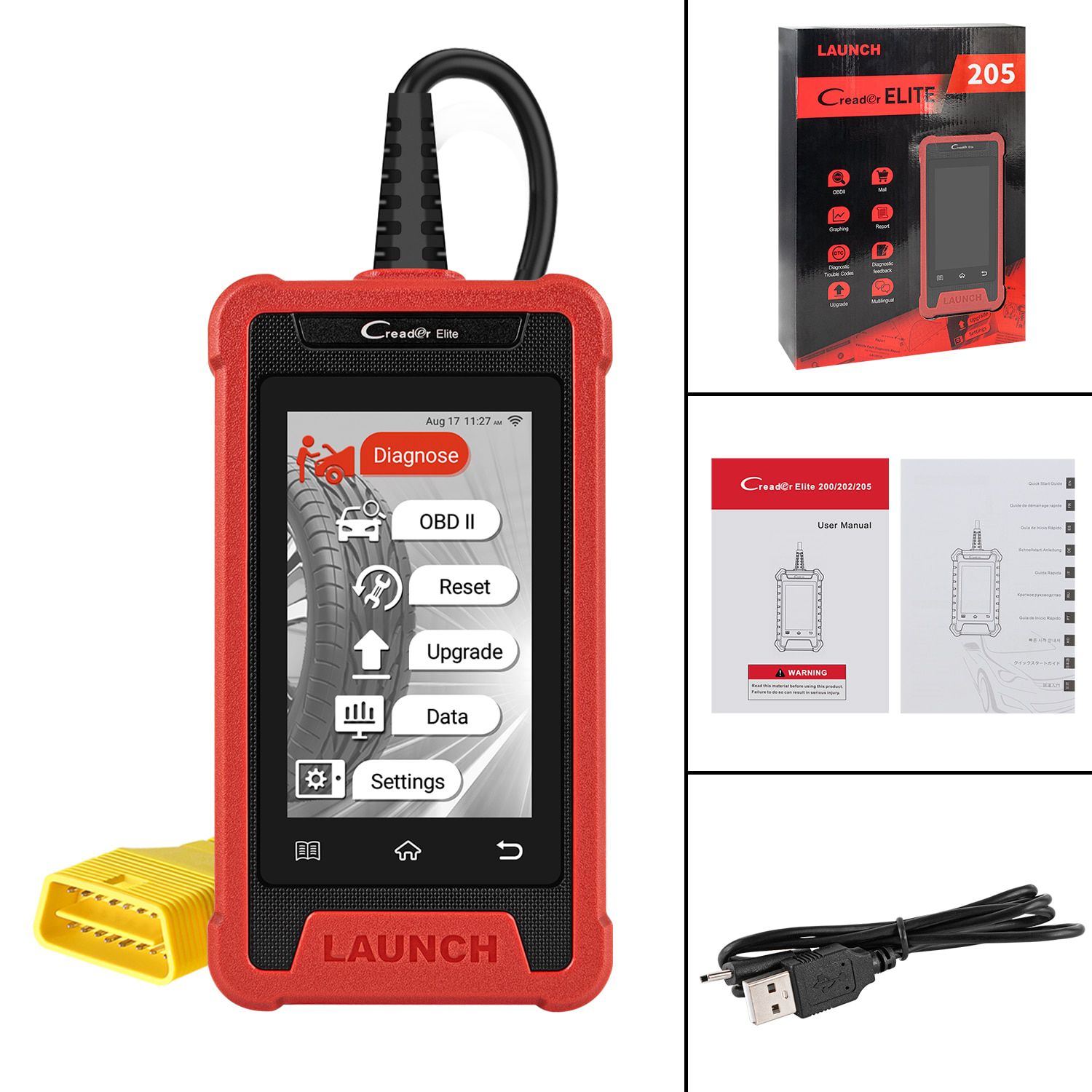 LAUNCH CRE205 OBD2 Automotive Scanner