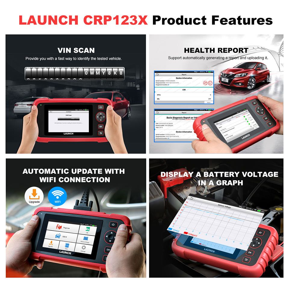 LAUNCH CRP123X OBD2 Code Reader