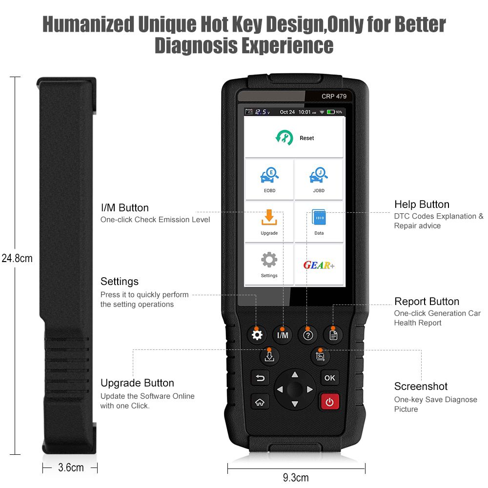 LAUNCH X431 CRP479 OBD2 Scanner