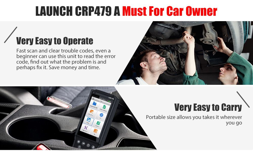 LAUNCH X431 CRP479 OBD2 Scanner