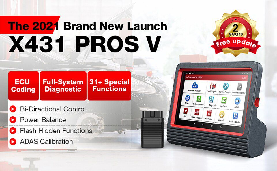 LAUNCH X431 PROS V Bi-Directional Scan Tool