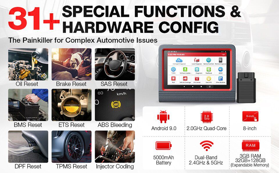 LAUNCH X431 PROS V Bi-Directional Scan Tool