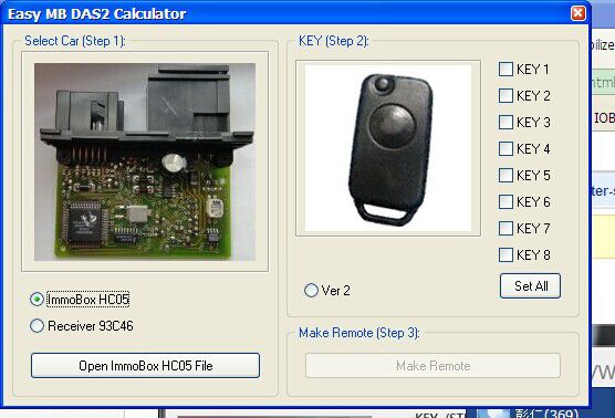 benz das2 remote calculator