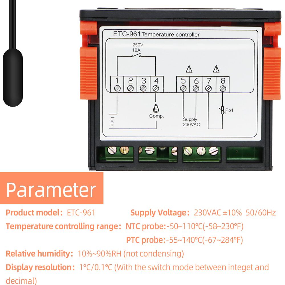 ETC-961Mini Temperature Controller 