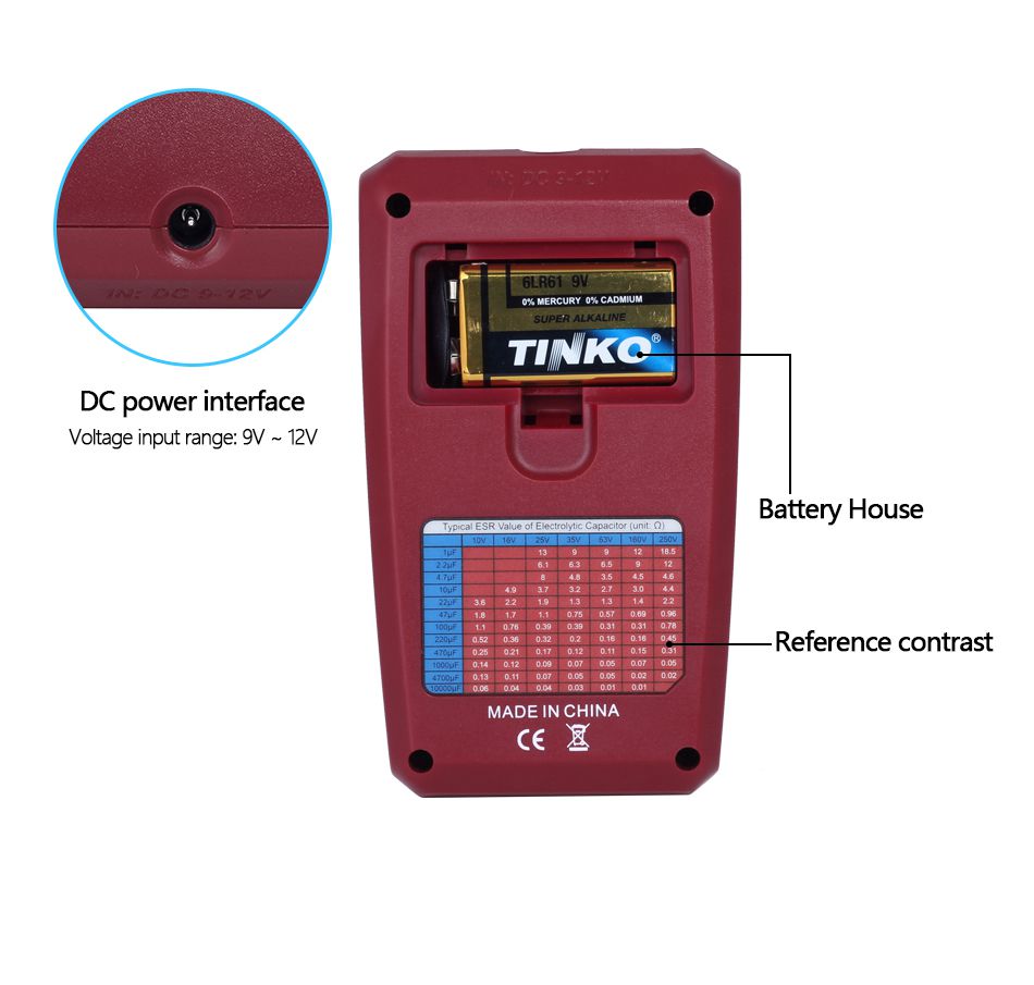 Multi-purpose Transistor ESR/SMD Tester