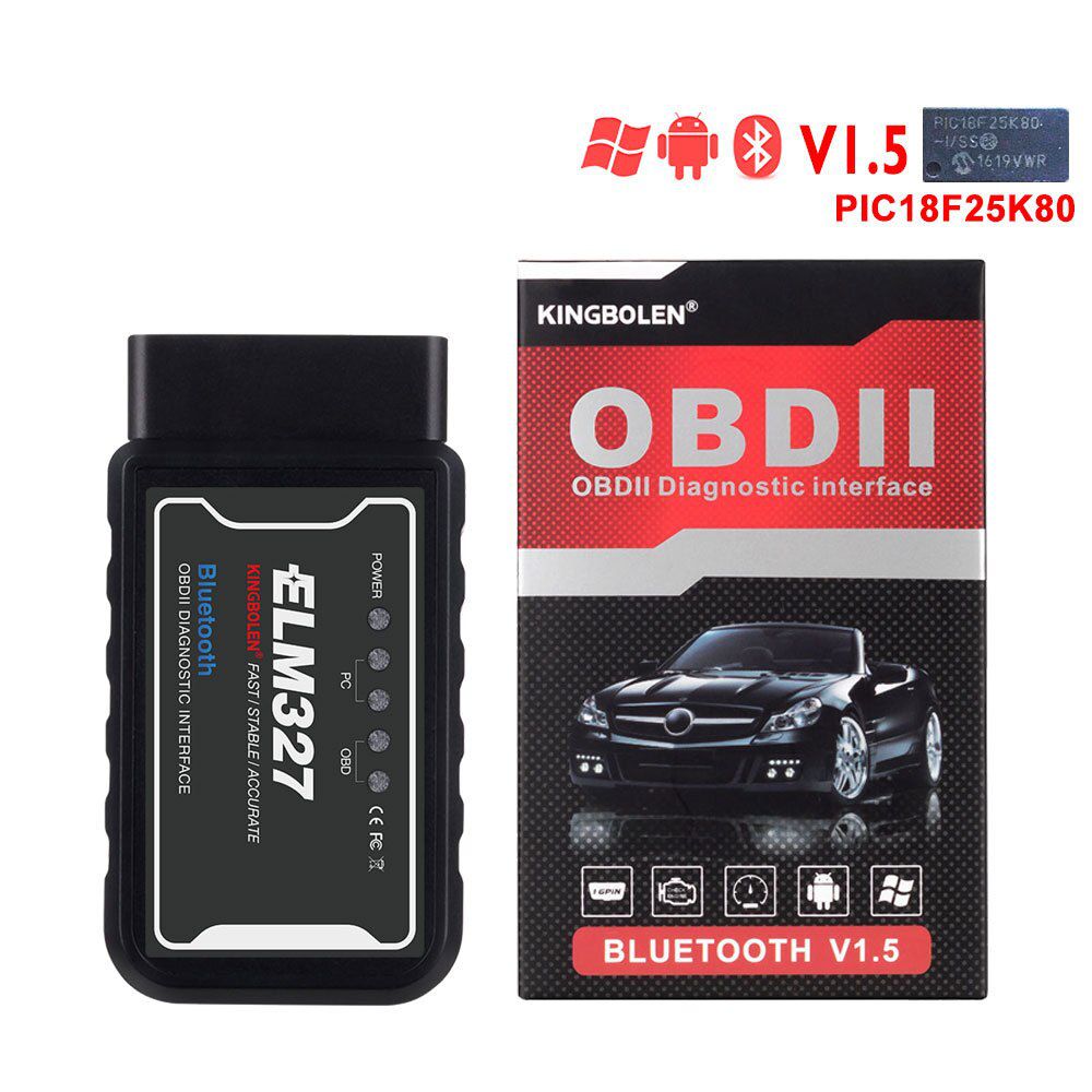 OBD2 ELM327 Bluetooth Scanner