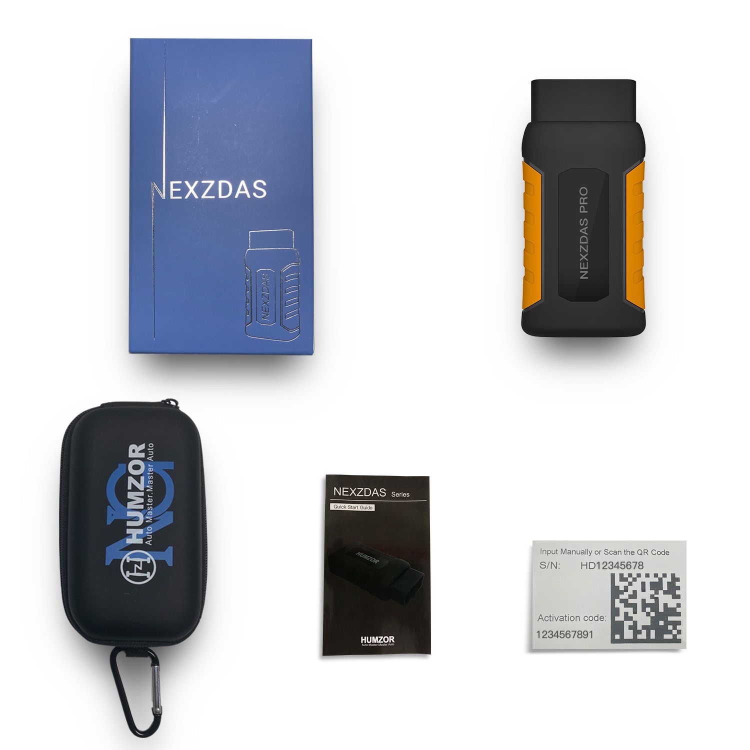 HUMZOR NexzDAS ND326 full system OBD2 Scanner