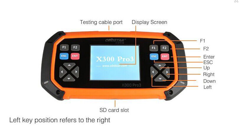 OBDSTAR X300 PRO3 items function