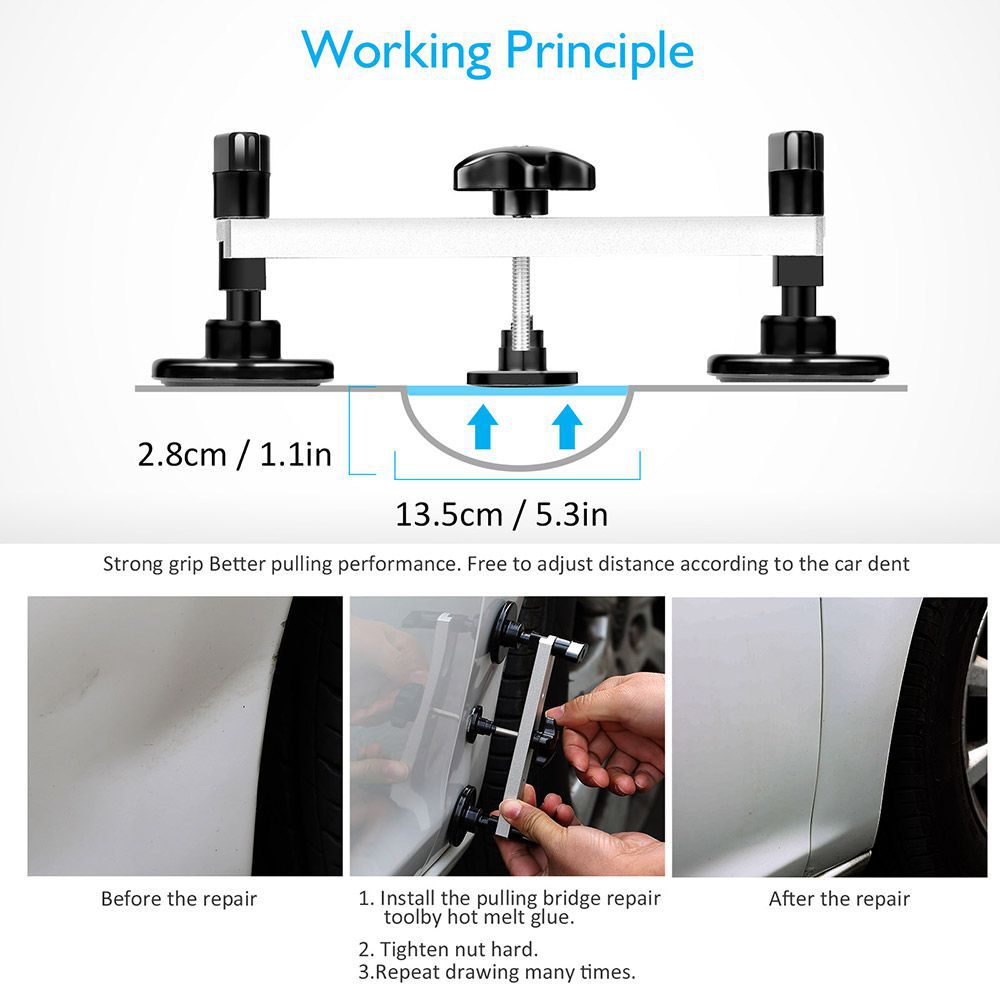 how to use PDR Paintless Dent Repair Tools?