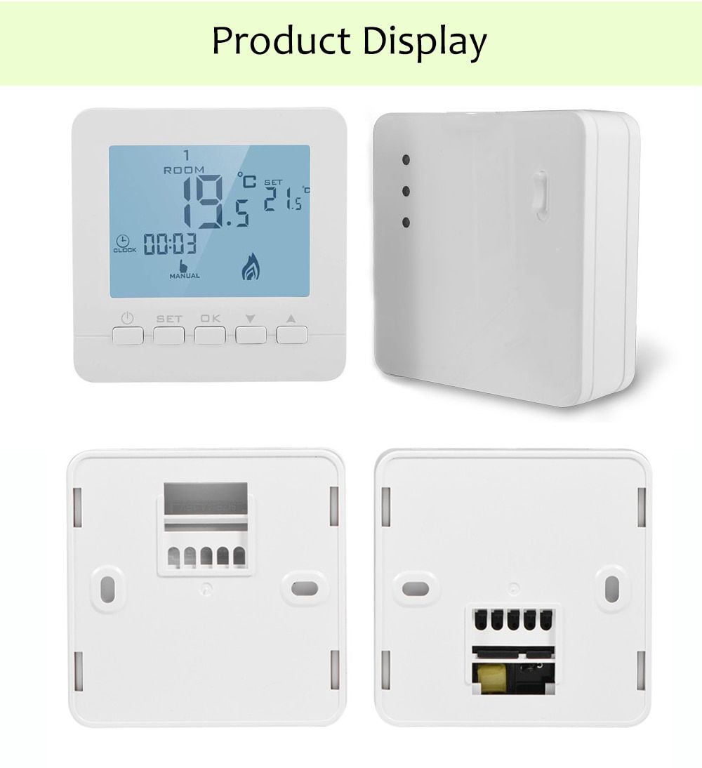 Smart Thermostat Wireless & RF Temperature Controller 