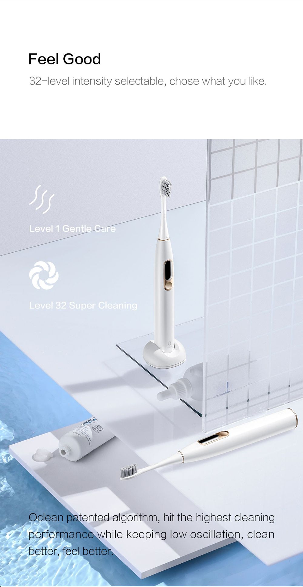 Sonic Electric Toothbrush Rechargeable Waterproof Ultras