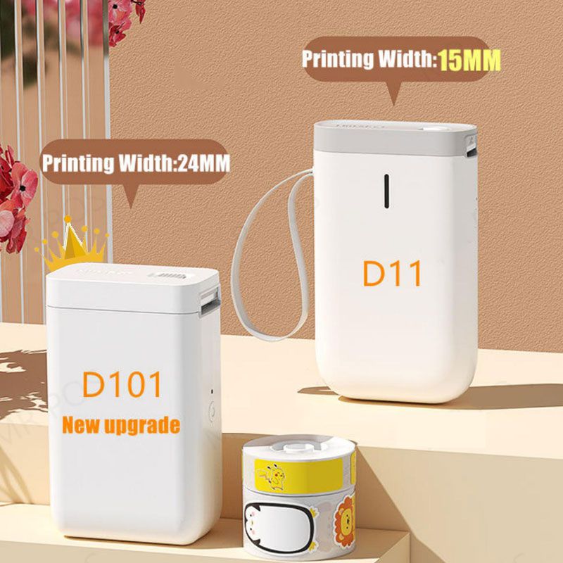 D101 Mini Thermal Label Printer 