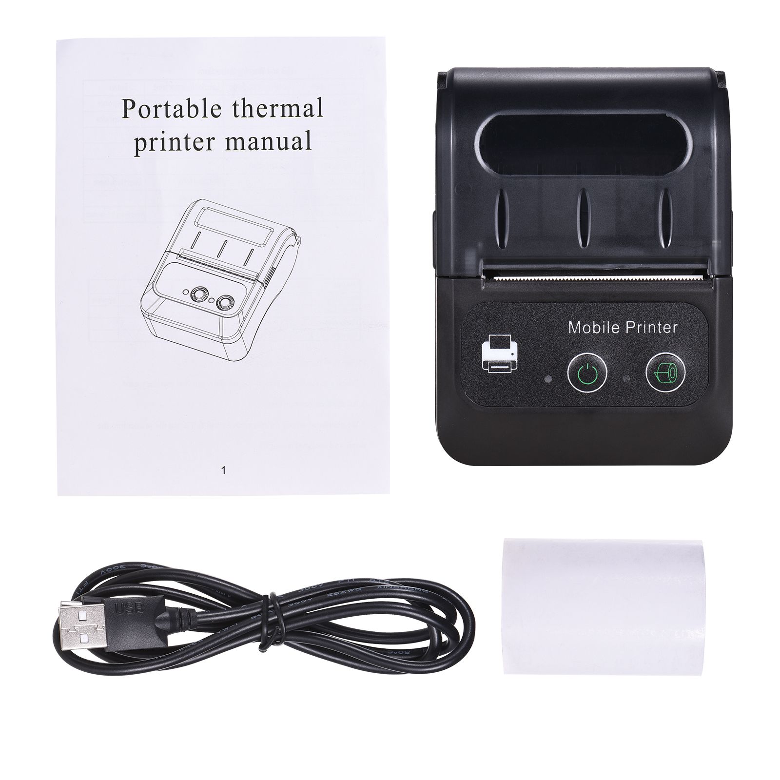 Portable Phone Thermal Receipt Printer 