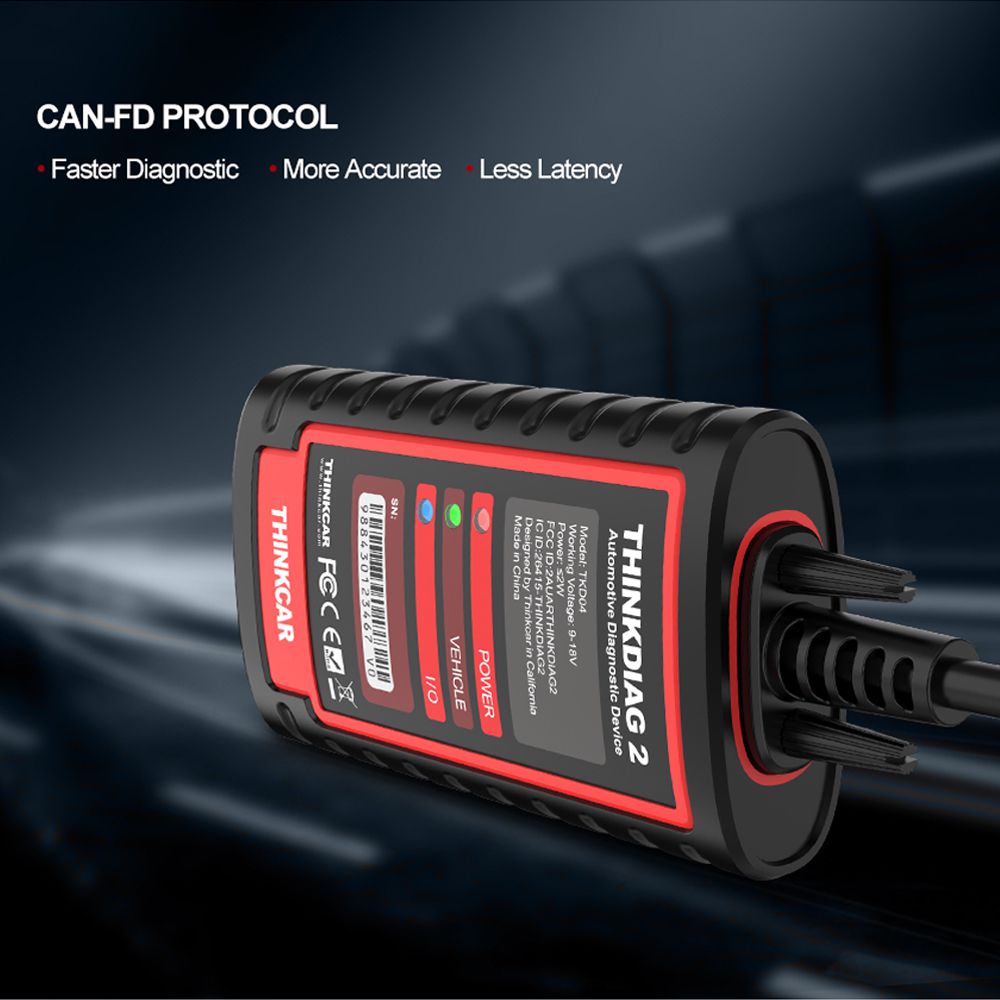 ThinkCar New ThinkDiag 2 ALL Car Brands Canfd protocol A