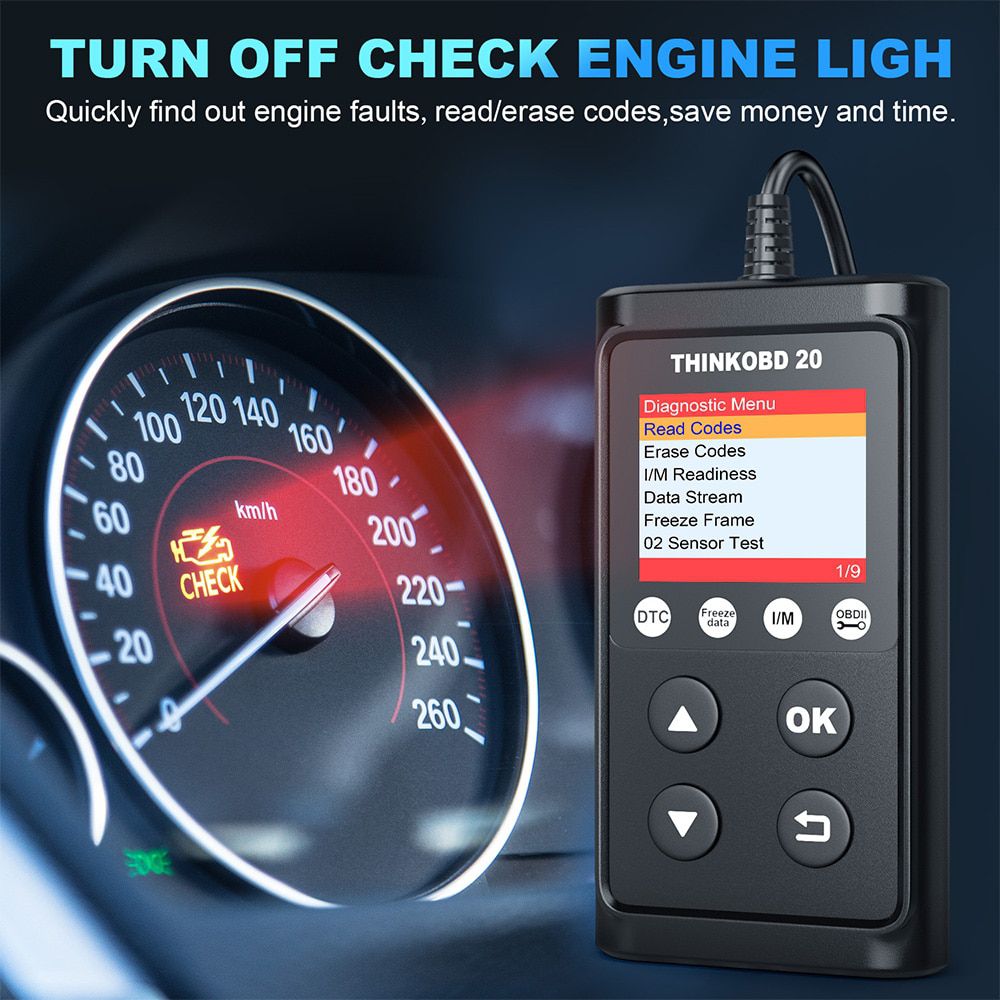 THINKCAR Thinkobd 20 Car Error Reader OBD2 Scanner