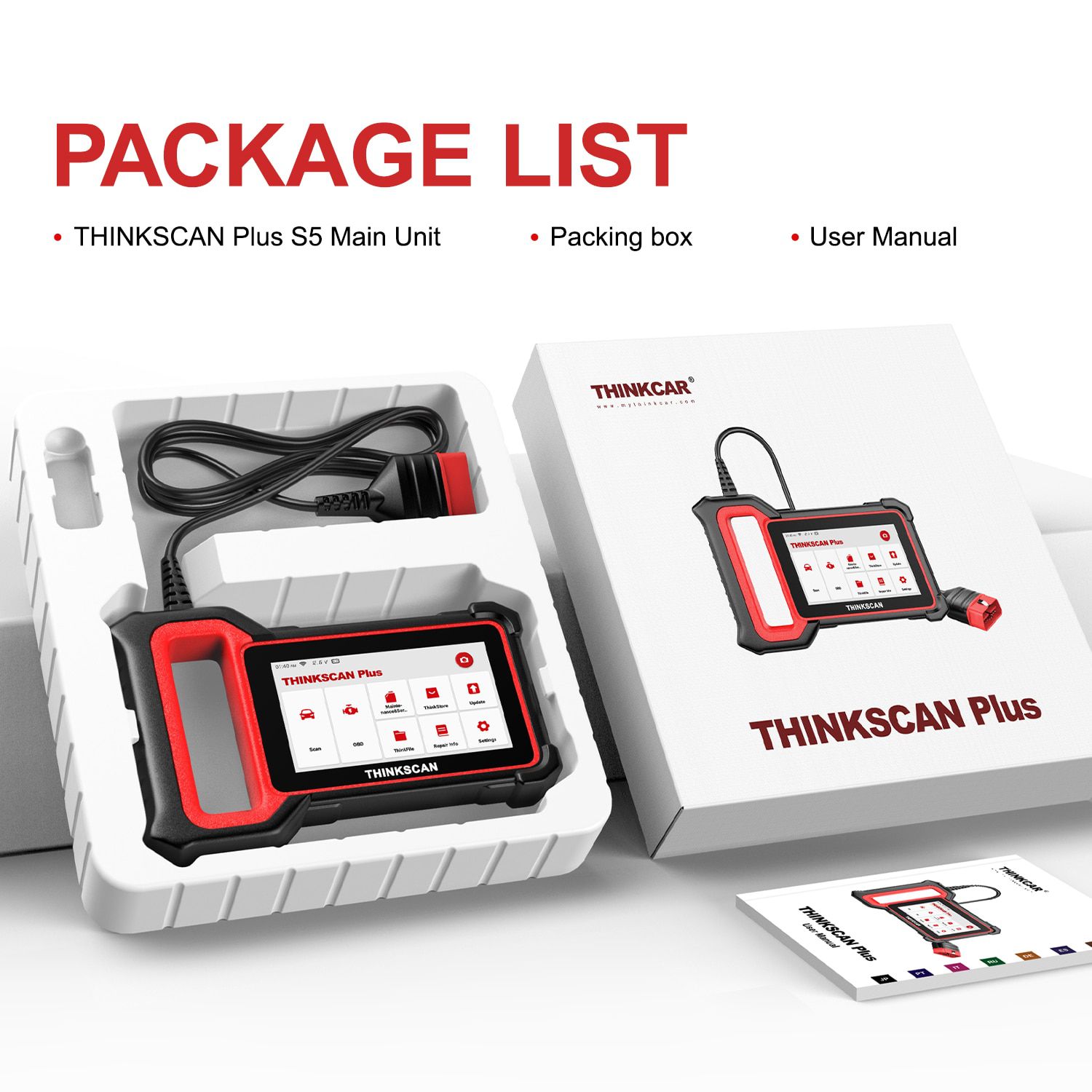 Thinkcar Thinkscan Plus S5 OBD2 Scanner