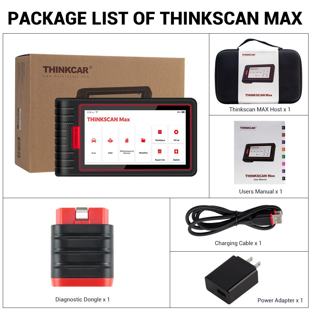 Thinkcar Thinktool Max mini OBD2 Scanner