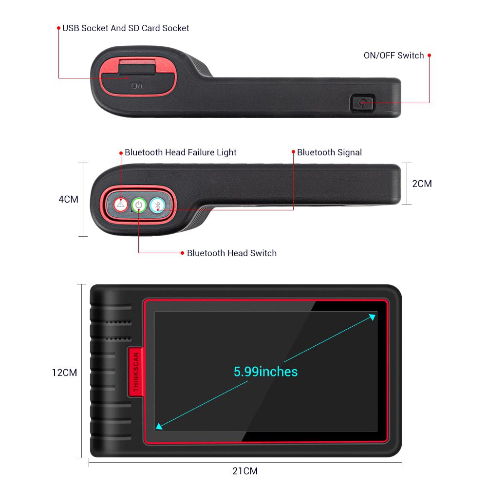 Thinkcar Thinktool Max OBD2 Scanner