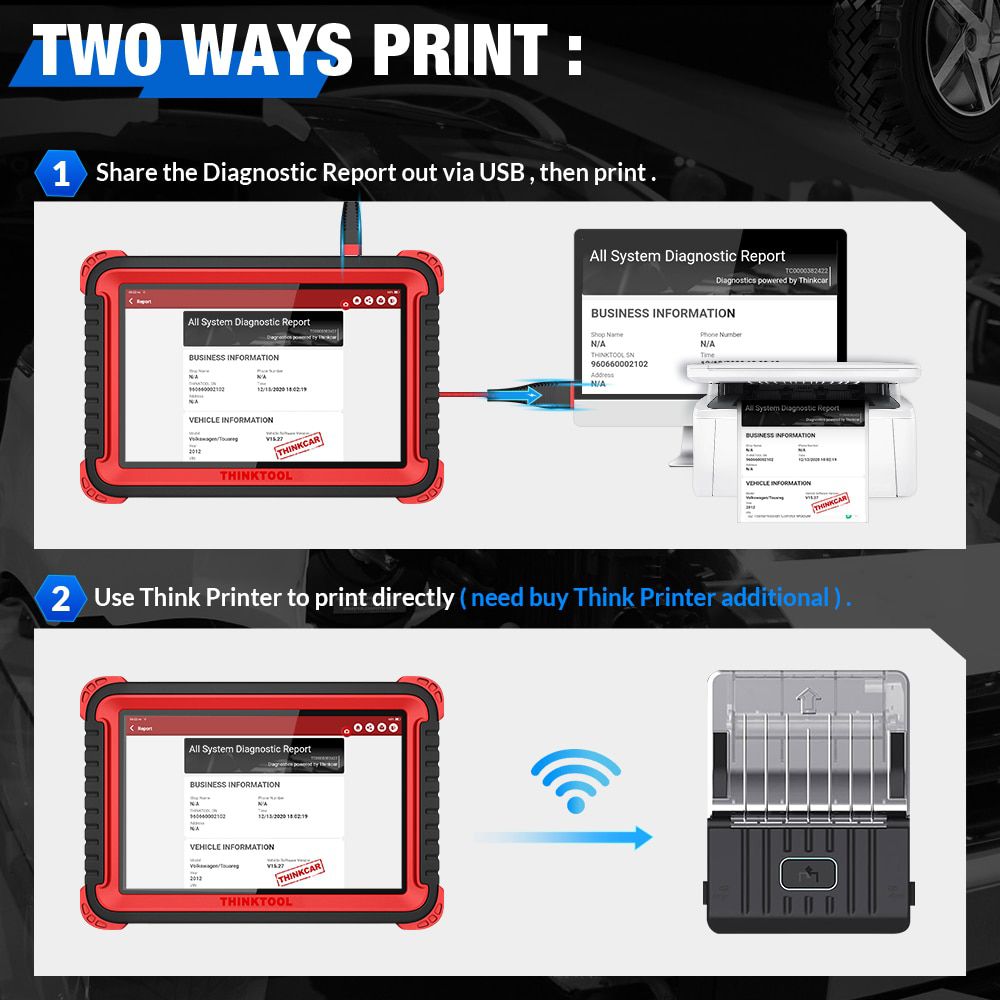 Thinkcar Thinktool Pros+ OBD2 Scanner