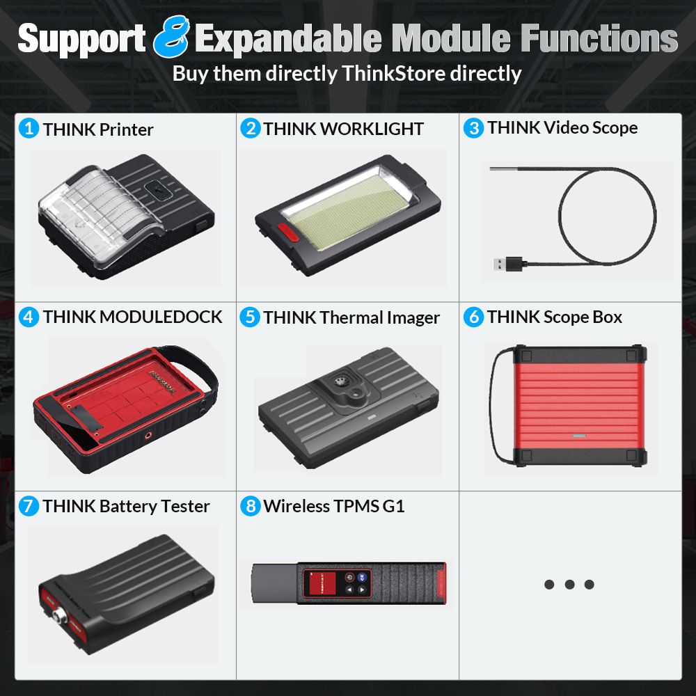 Thinkcar Thinktool Pros+ OBD2 Scanner