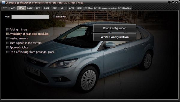 Ford UCDS Pro+ Ford UCDSYS with UCDS V1.26.008 Full License Software Display