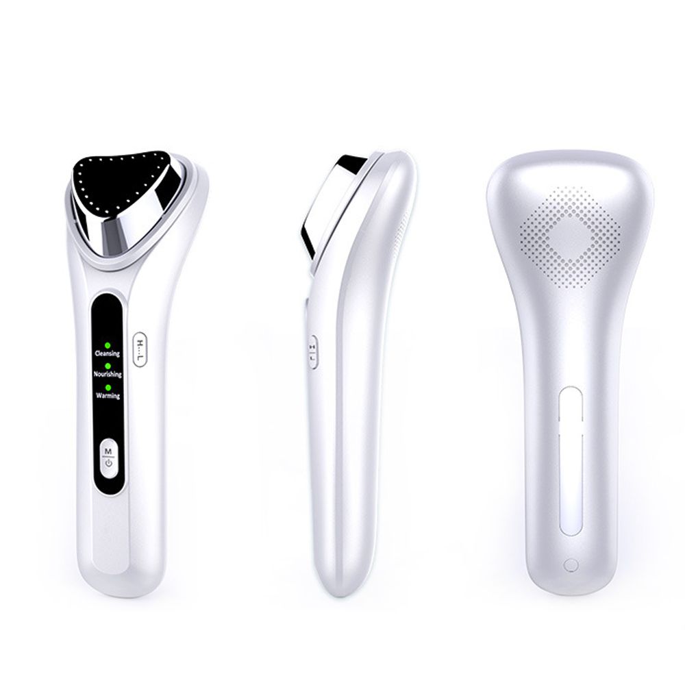 New Ultrasonic Warm Ion Importing Beauty Massager 