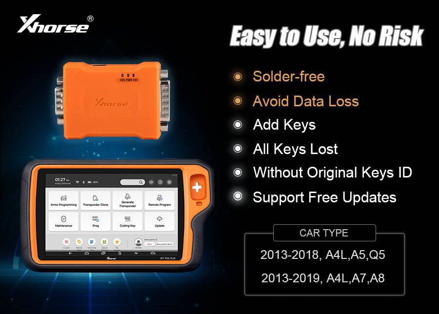 Xhorse BCM2 Audi Solder-Free Adapter 