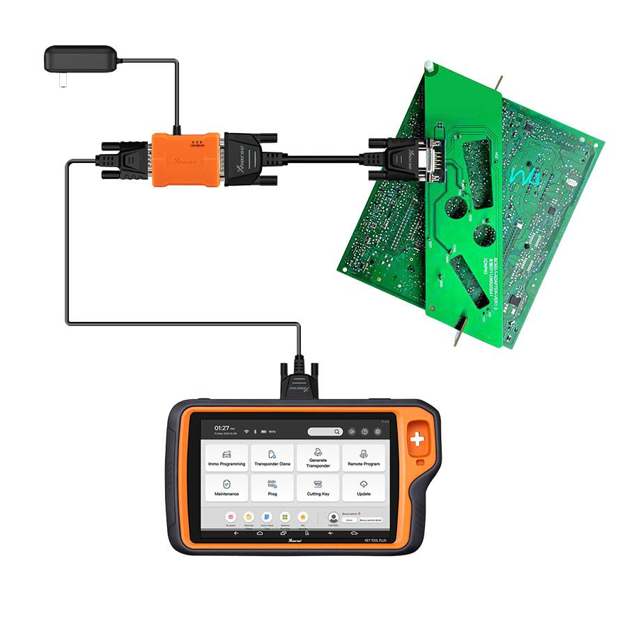 Xhorse BCM2 Audi Solder-Free Adapter Connect with Key Tool Plus