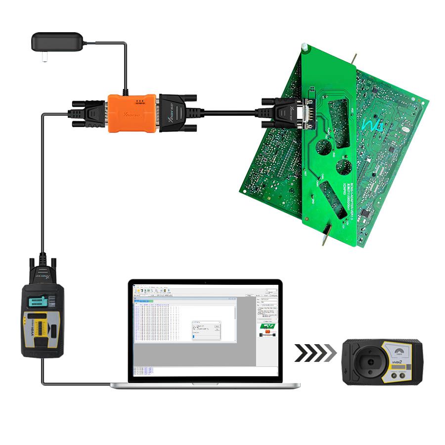 Xhorse BCM2 Audi Solder-Free Adapter Connect with VVDI2 and VVDI Prog