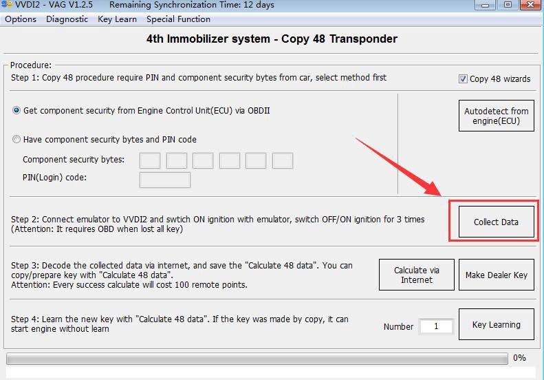 VVDI2 48 chip copy software