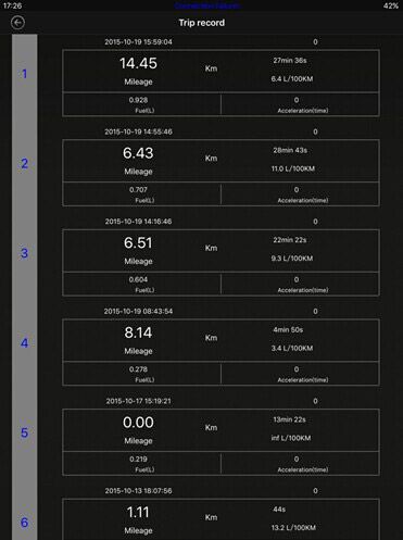 xtool-iobd2-Driving-data-obd365