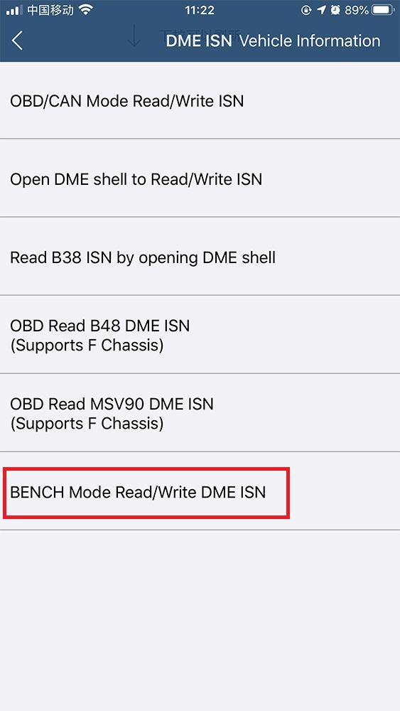 Yanhua ACDP BMW-DME-Adapter X7 Bench Interface Board for N57 