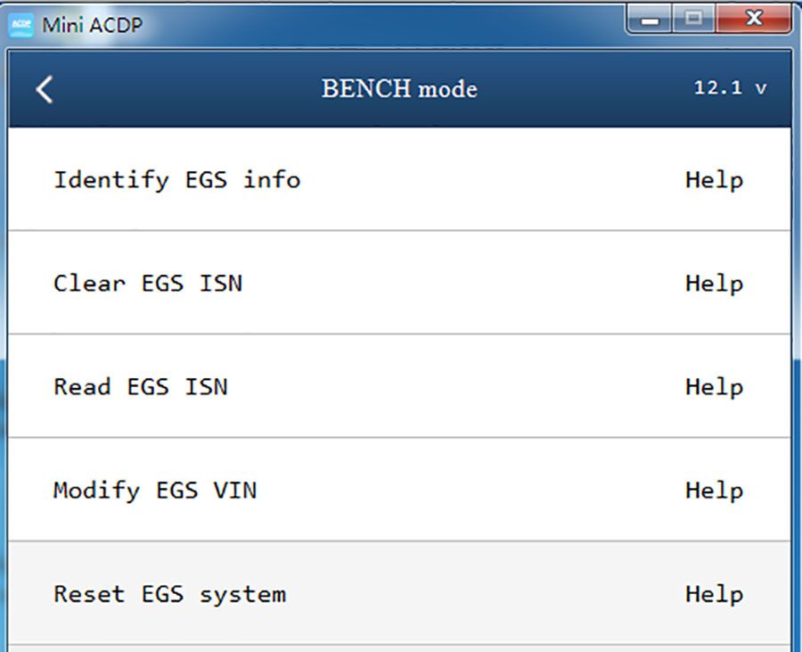 Yanhua Mini ACDP Module17 BMW E Series 6HP Refresh